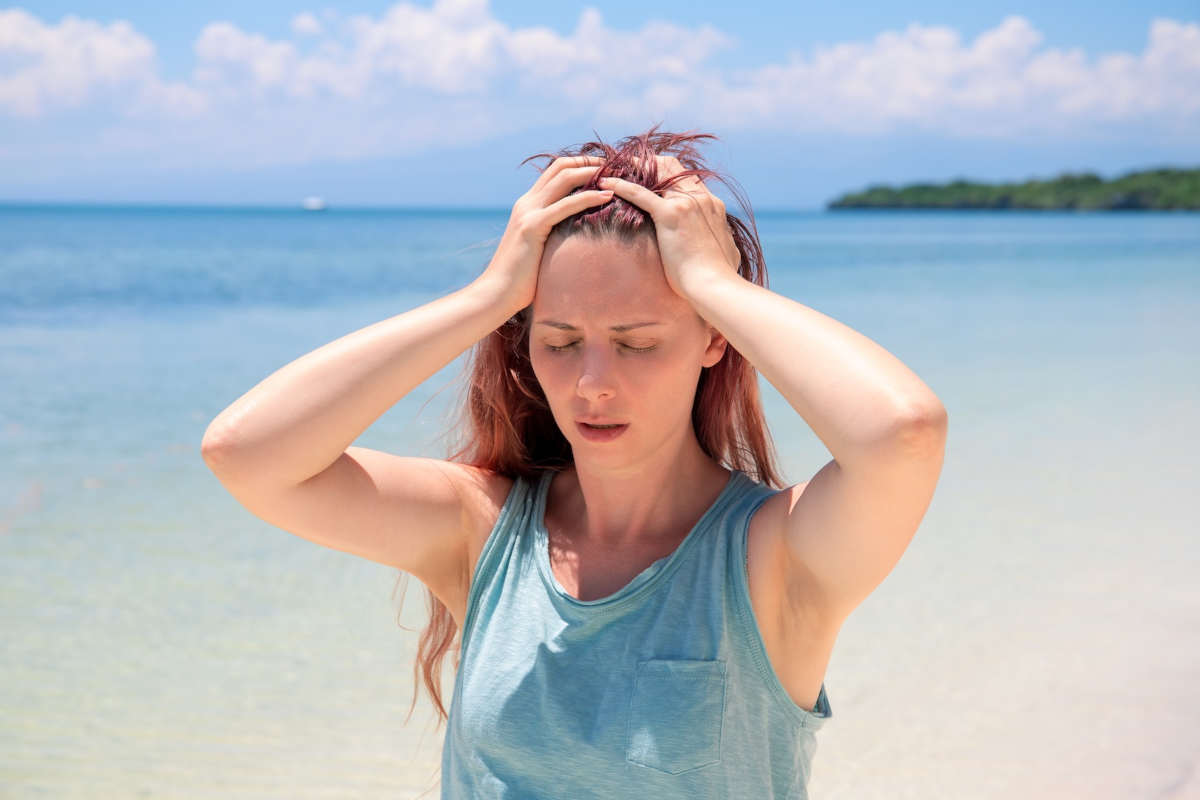 Come combattere il mal di testa con il caldo